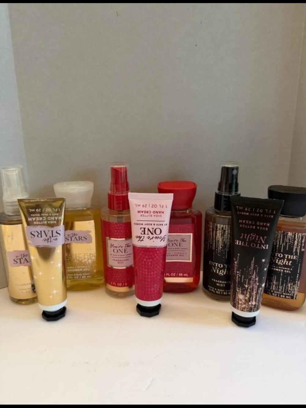 Bath & Body Works Shower Gel, EMPTY Fragrance, & Hand Cream Set - Choose Yours